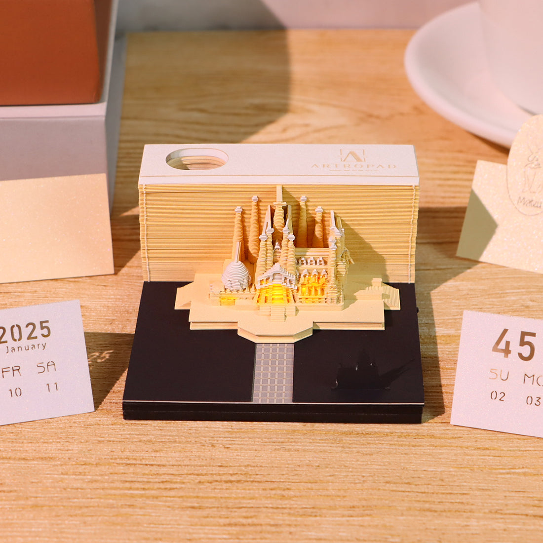 Sagrada Church (With Light & Calendar 2025)