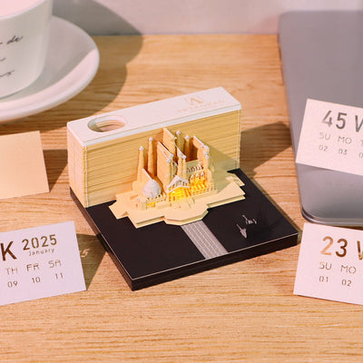 Sagrada Church (With Light & Calendar 2025)