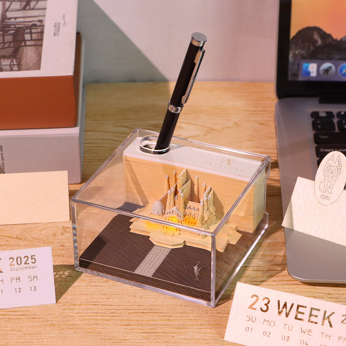 Sagrada Church (With Light & Calendar 2025)