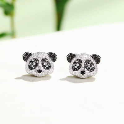 Panda Pavé Diamond Pendant Necklace