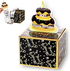 Birthday Money Box for Cash Gift