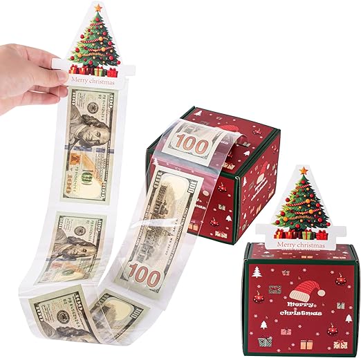 Christmas Gift Money Box for Cash Gift