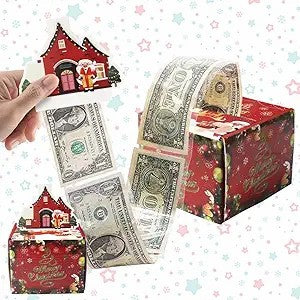 Christmas Money Box for Cash Gift