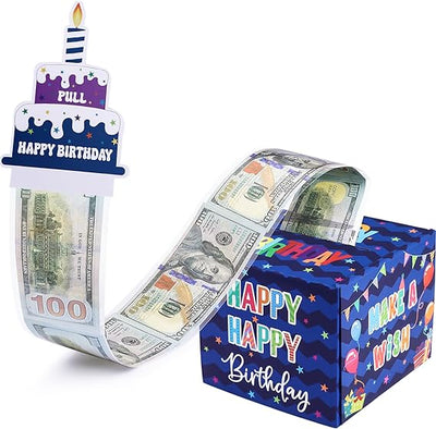 Christmas Gift Birthday Money Box for Cash Gift
