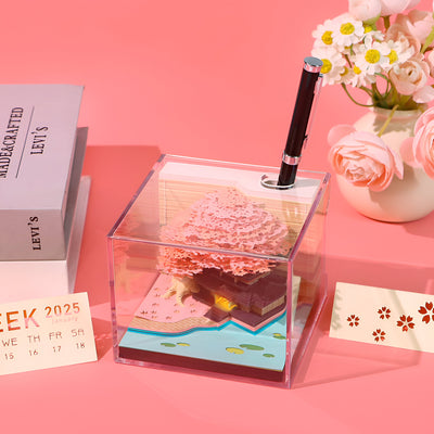 Sakura Temple (With Light & Calendar 2025)