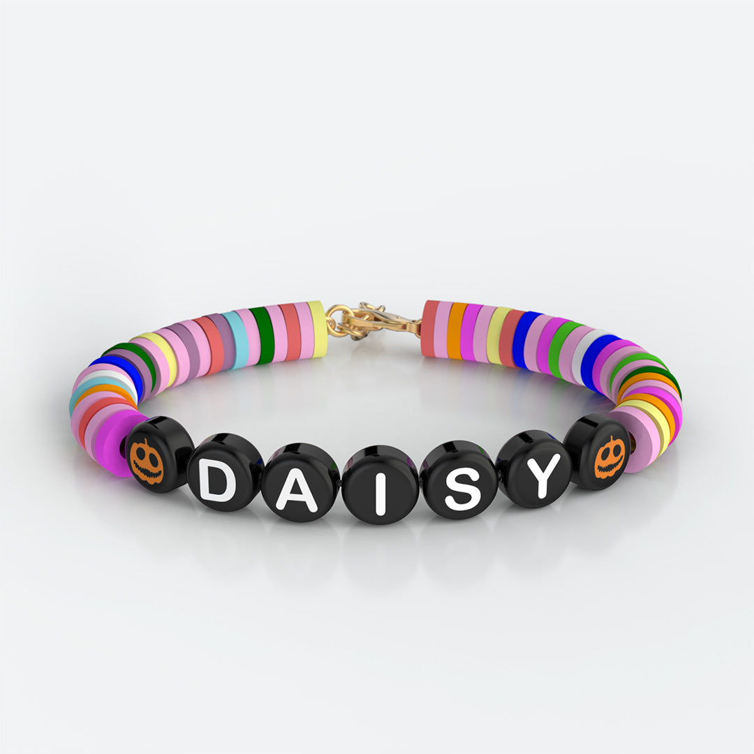 halloween Name Bracelet