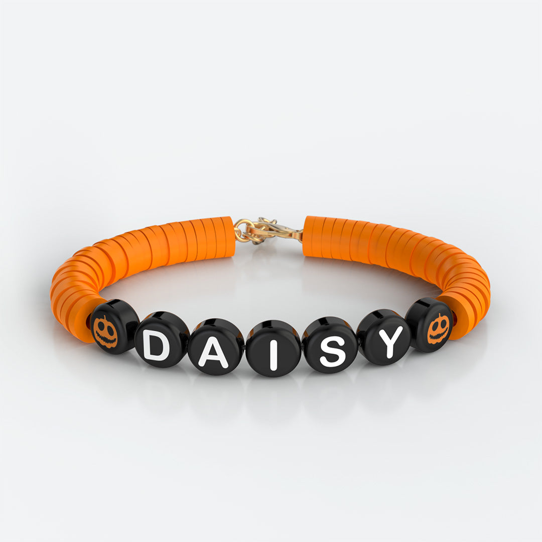 halloween Name Bracelet