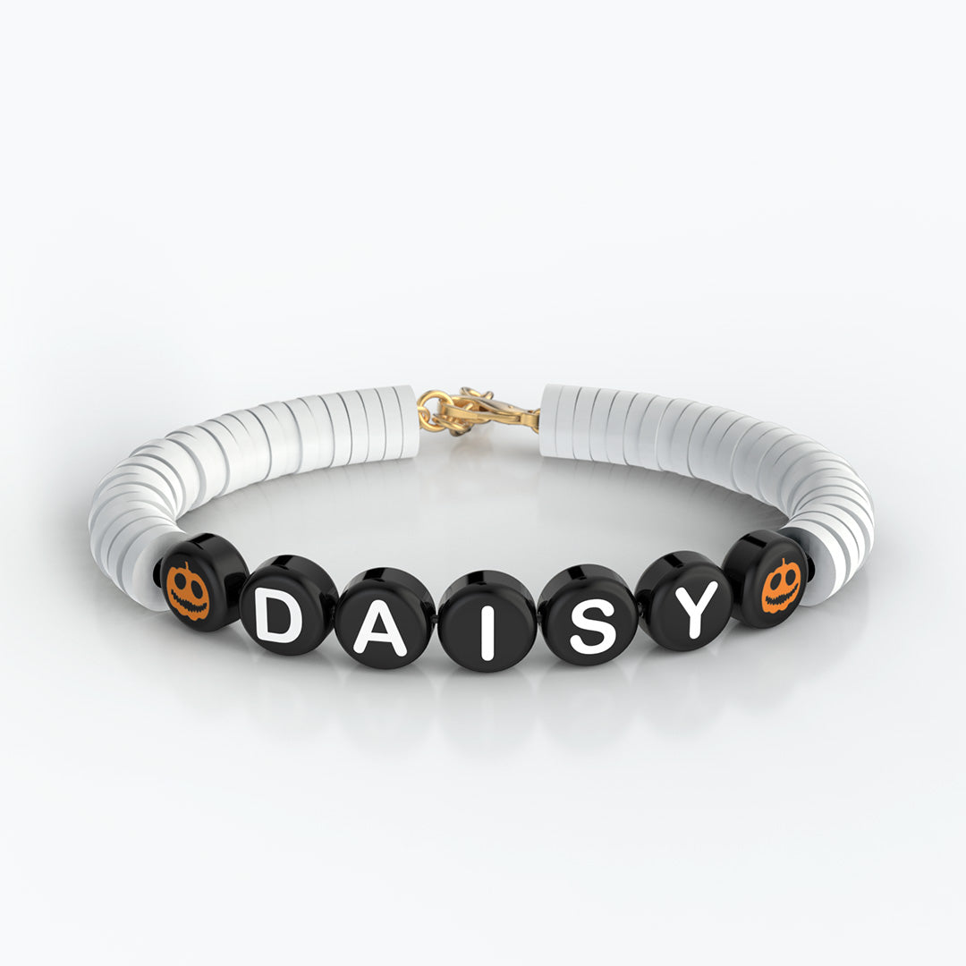 halloween Name Bracelet