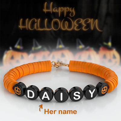 halloween Name Bracelet