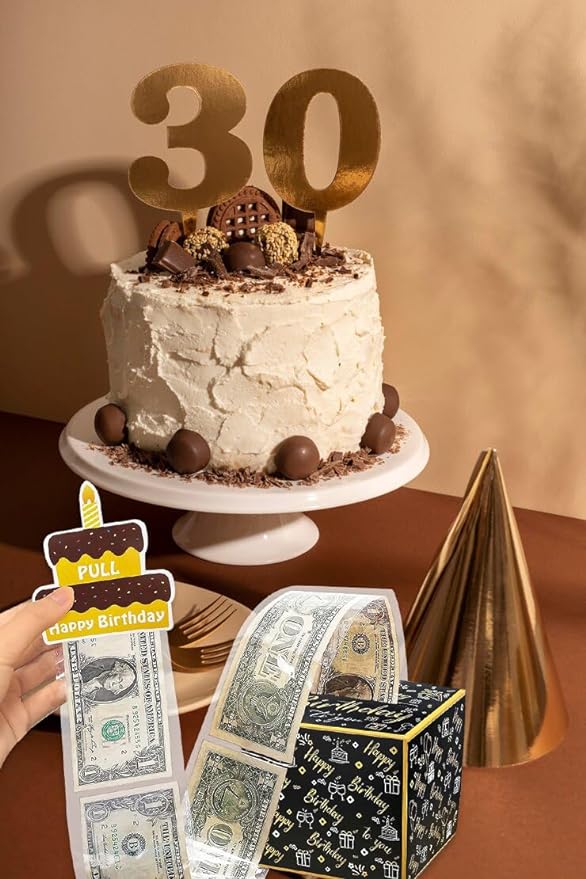 Birthday Money Box for Cash Gift