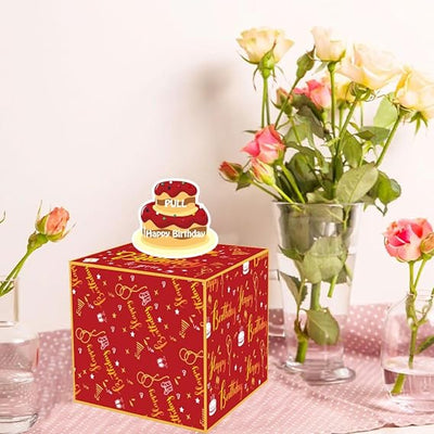 Happy Birthday Money Pull Box