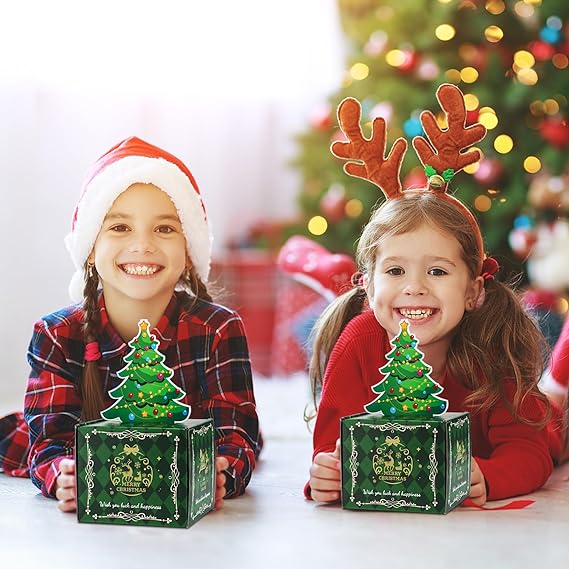 Christmas Tree Money Box for Cash Gift