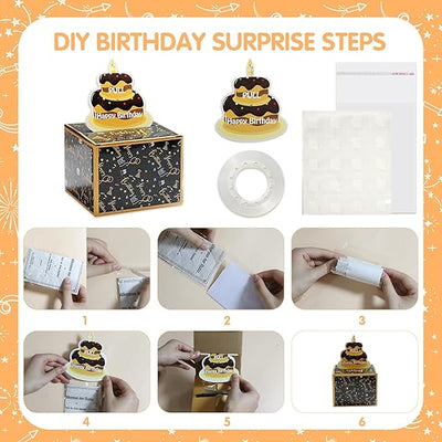 Birthday Money Box for Cash Gift