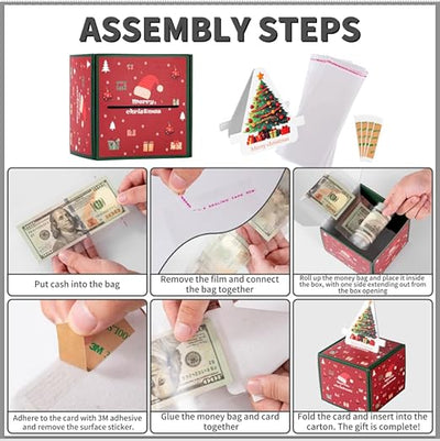 Christmas Gift Money Box for Cash Gift