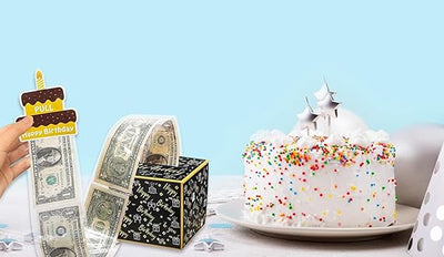 Birthday Money Box for Cash Gift