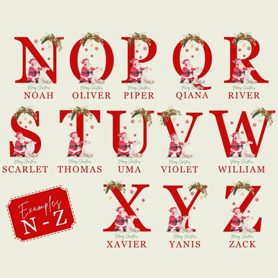 Personalized Santa Sack