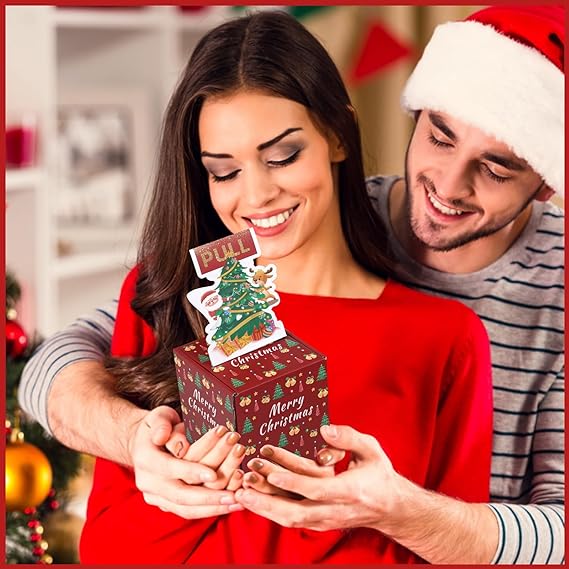 Merry Christmas Money Box for Cash Gift