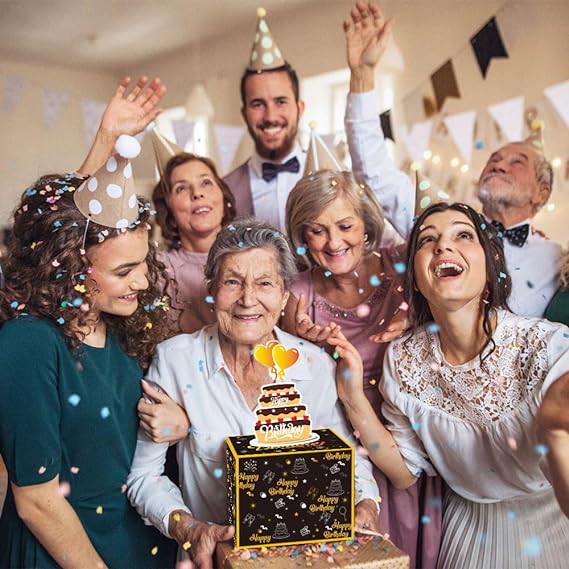 Happy Birthday Money Box for Cash