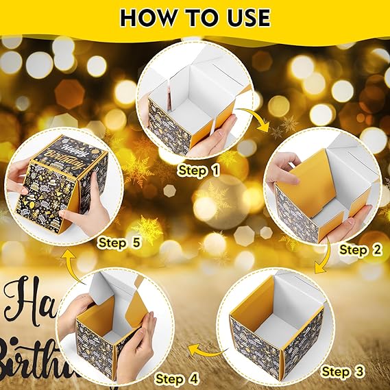 Christmas Gift Birthday Money Box for Cash Gift