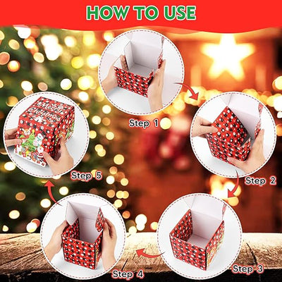 Merry Christmas Money Box for Cash Gift