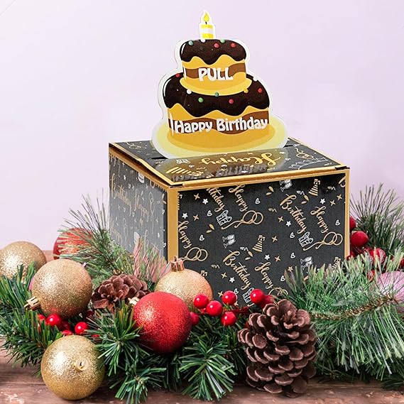 Birthday Money Box for Cash Gift