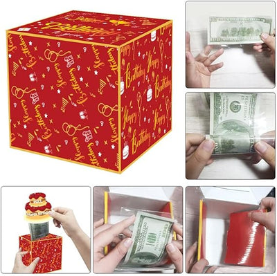 Happy Birthday Money Pull Box