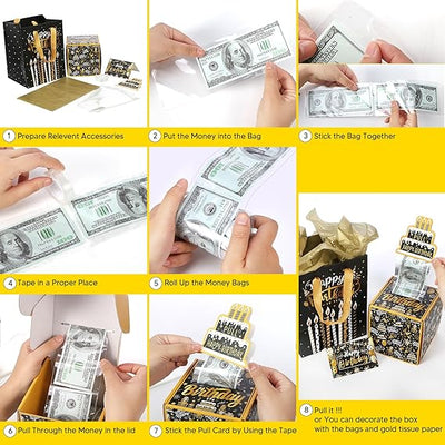 Christmas Gift Birthday Money Box for Cash Gift