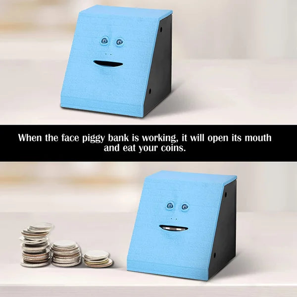 Coin Eating Face Bank
