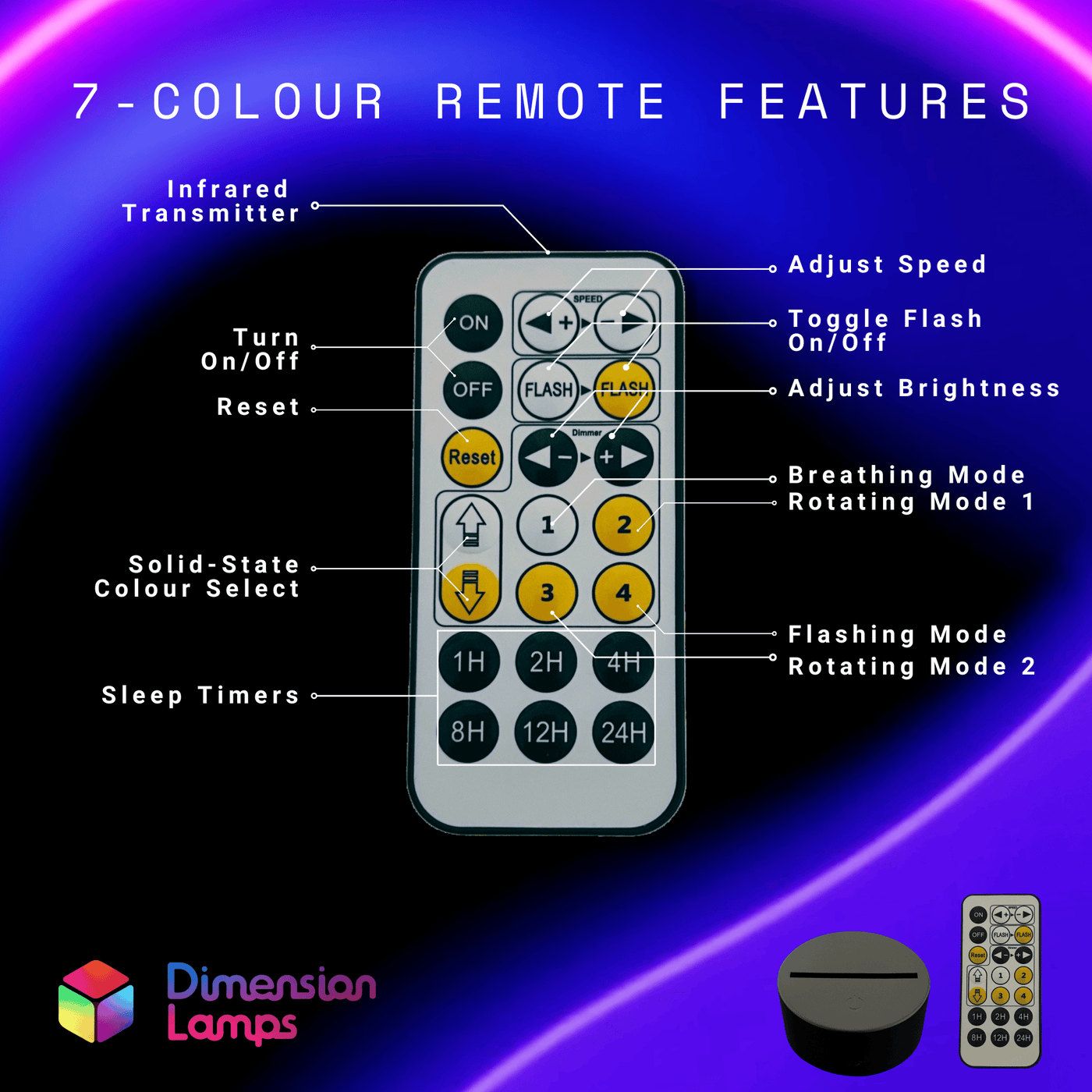 Butterfly Heart 3D Lamp