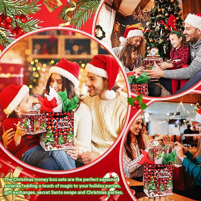 Merry Christmas Money Box for Cash Gift