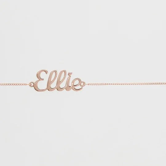 Custom Name Belly Chain