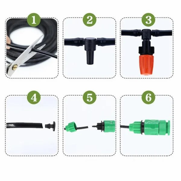 🔥Last Day Promotion🔥- Fog-cooled semi-automatic irrigation system