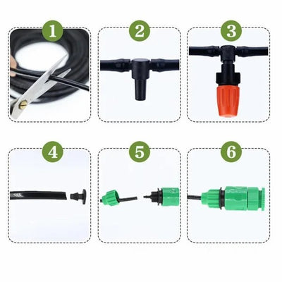 🔥Last Day Promotion🔥- Fog-cooled semi-automatic irrigation system