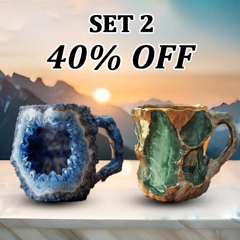New Mineral Crystal Coffee Mugs☕