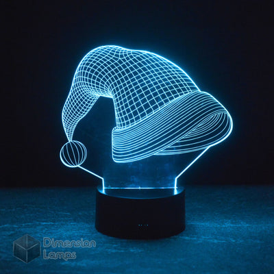 Santa Hat 3D Lamp