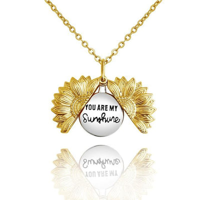 Mother's Day Gift "You Are My Sunshine"🌻 Personalized Sunflower Necklace