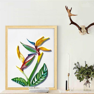 Paper Filigree painting Kit - Heaven Bird