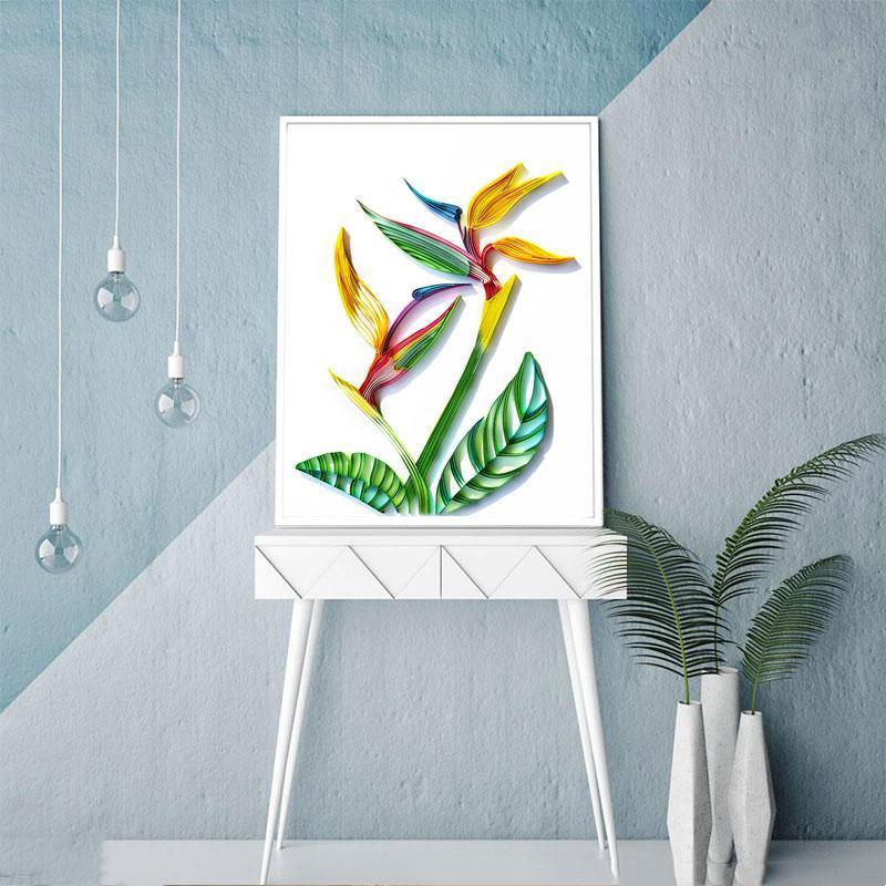 Paper Filigree painting Kit - Heaven Bird