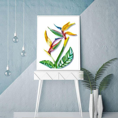 Paper Filigree painting Kit - Heaven Bird