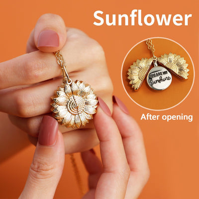 Mother's Day Gift "You Are My Sunshine"🌻 Personalized Sunflower Necklace