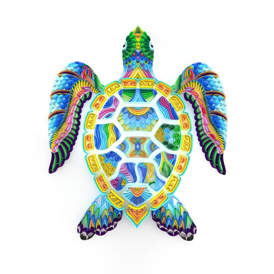 Paper Filigree painting Kit-Sea turtle