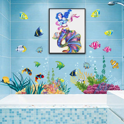 Paper Filigree painting Kit - Mermaid