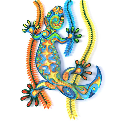 Paper Filigree painting Kit-Gecko