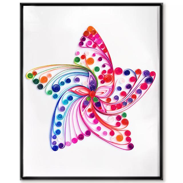 Paper Filigree painting Kit-Star