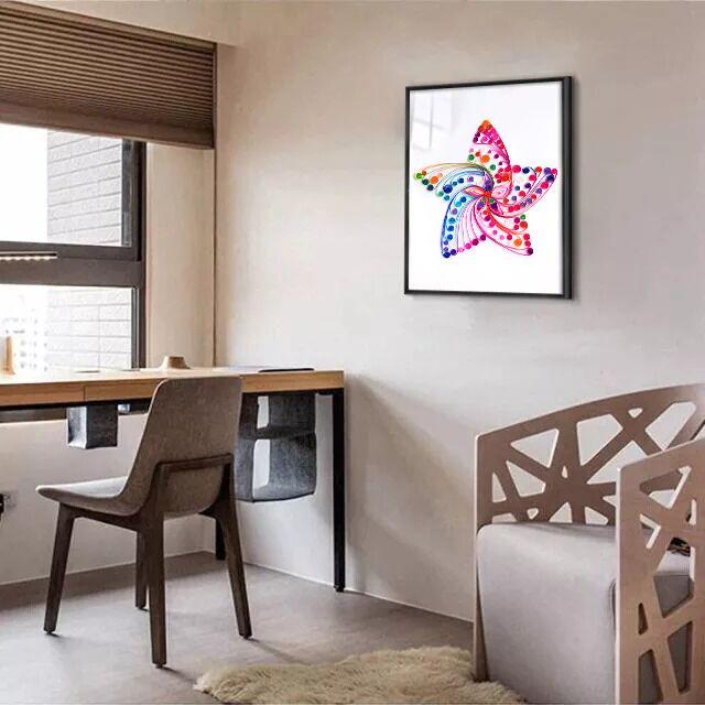 Paper Filigree painting Kit-Star