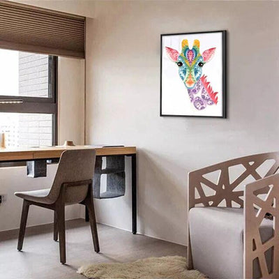 Paper Filigree painting Kit - Giraffe