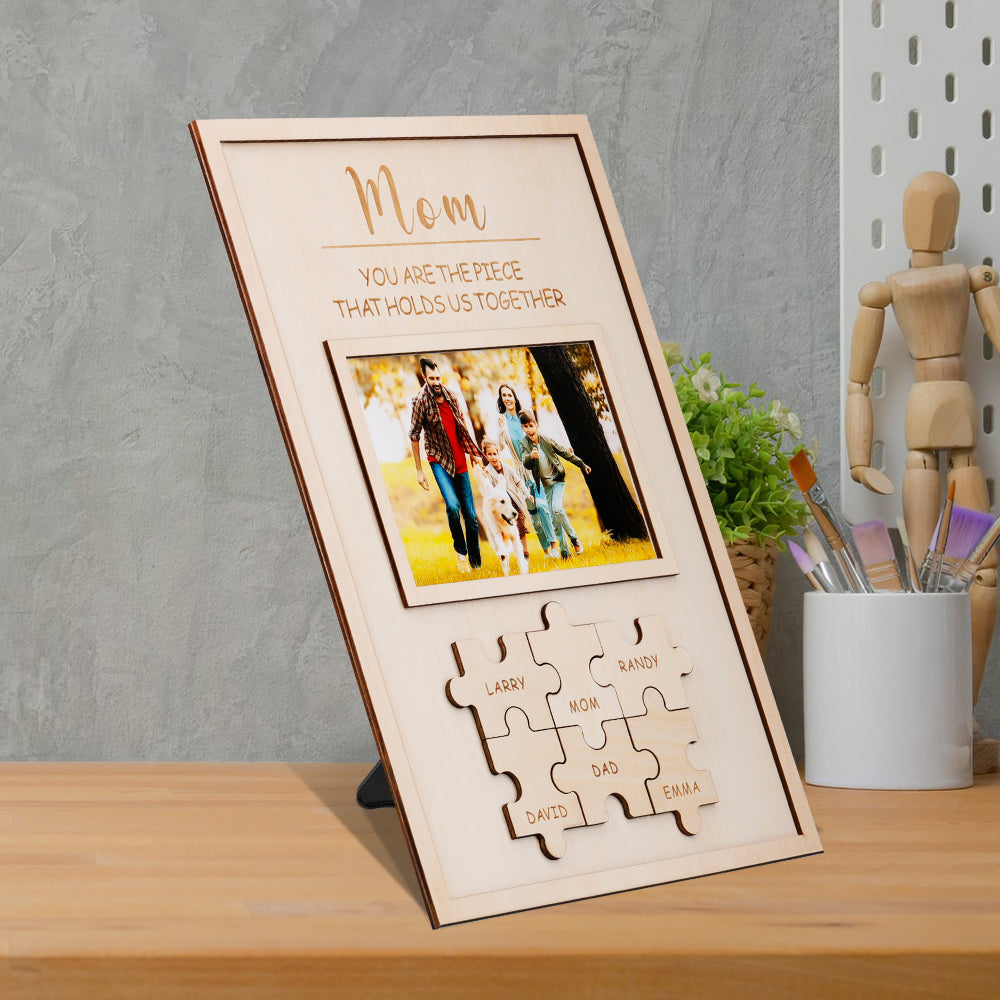 💕"Mum You Are the Piece that Holds Us Together" Puzzle Sign💕