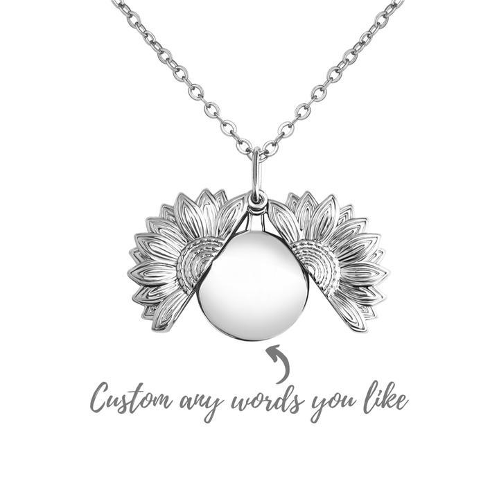 Mother's Day Gift "You Are My Sunshine"🌻 Personalized Sunflower Necklace
