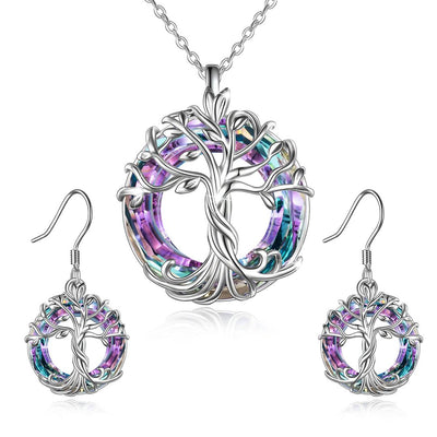 Christmas Gift- S925 Mother is the Family Root Tree Necklace