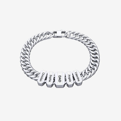 Family Men's Bracelet With Beads